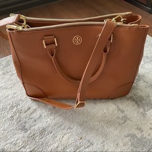 Tory Burch Robinson Double Zip Tote